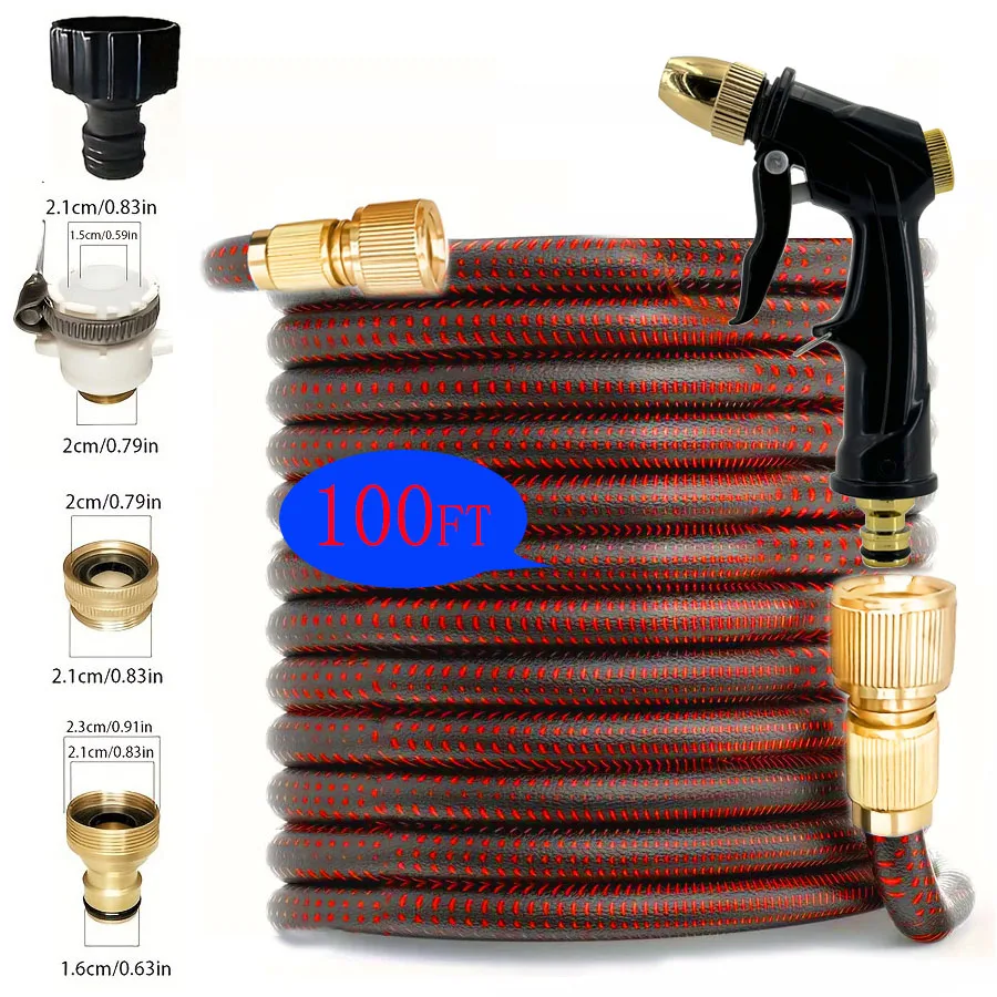 

Irrigation tools for garden grass farming, garden shower, multi-purpose irrigation hose, water rifle
