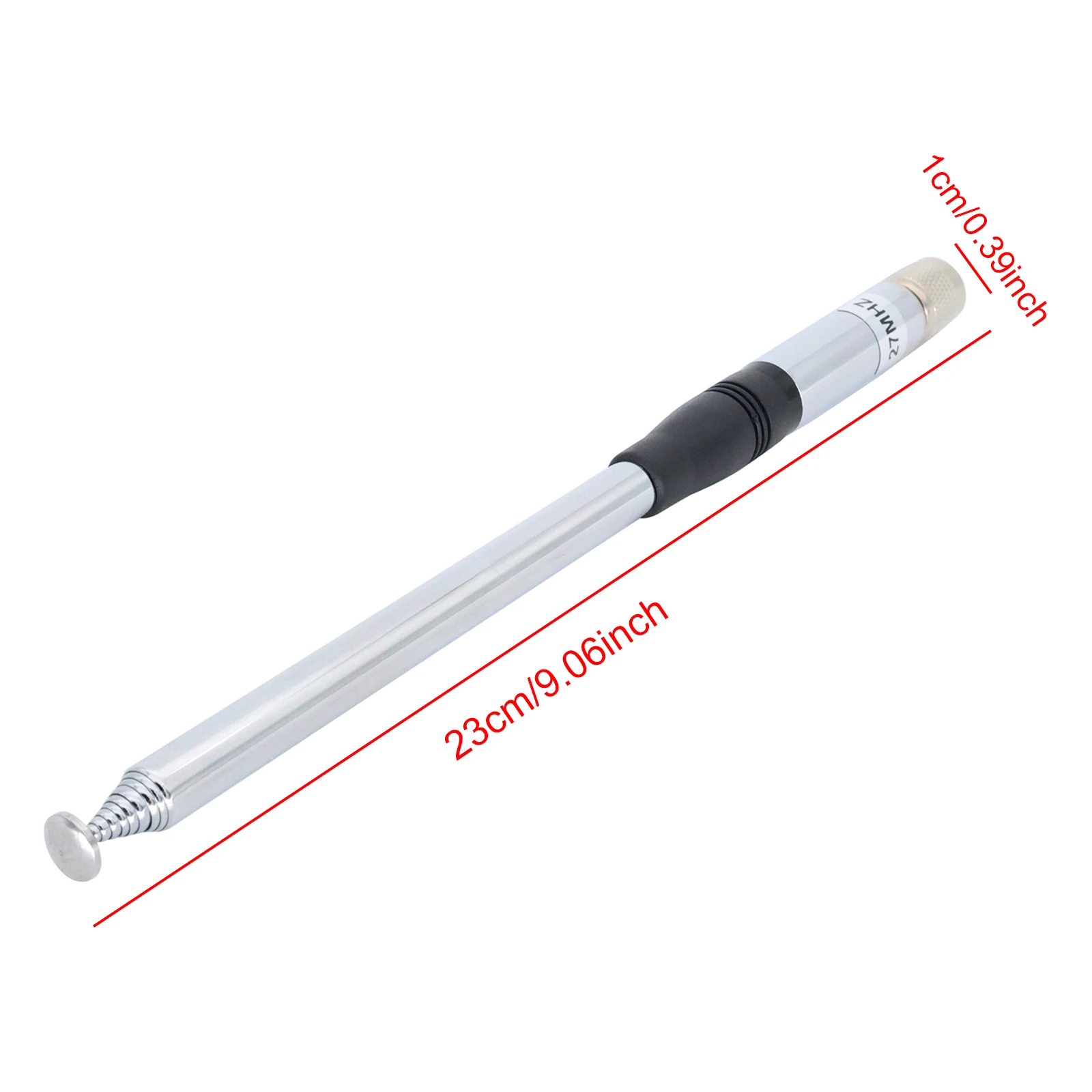 27Mhz 9-Inch To 51-inch Telescopic/Rod Antennas TNC Male Connector CB Radio Antenna for CB Handheld/Portable Radio