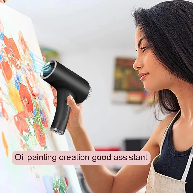 

Новинка 2025 года, беспроводной фен, перезаряжаемый через USB, 500 Вт, ионный, 2600 мАч, быстросохнущий, компактный, дорожный фен для дома