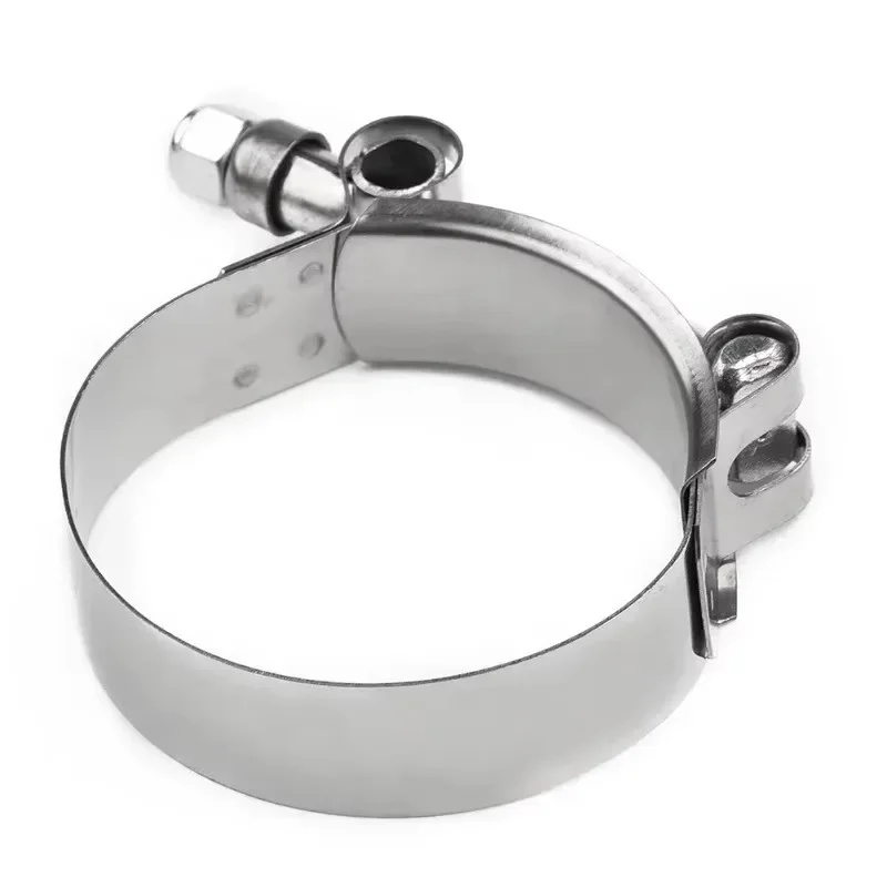 T-shaped Strong Stainless Steel Hose Clamp, Automotive Intake Pipe Hose Reinforcement Fastener Clip