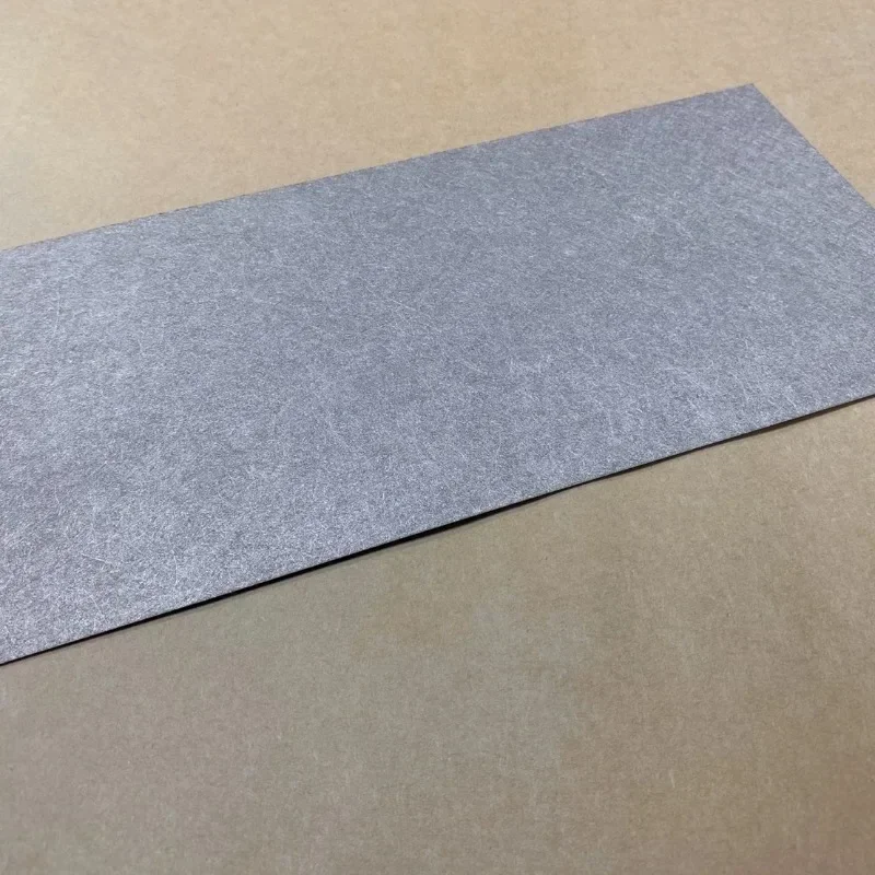 Customize 0.15-1mm Thick High Purity Titanium Fiber Paper Gas Diffusion Layer Fiber Sintered Titanium Felt  for Fuel Cell