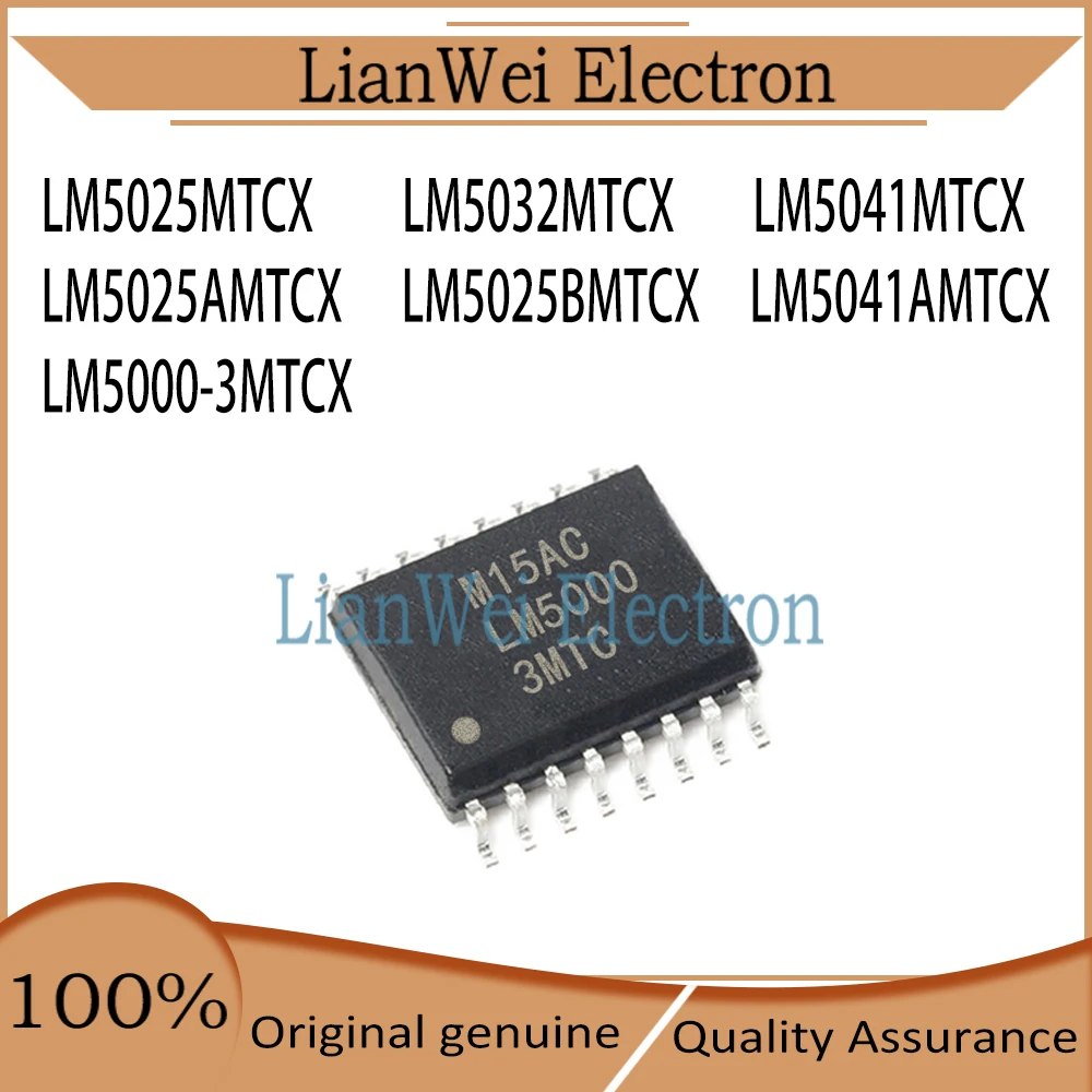 

LM5000 LM5025 LM5032 LM5041 LM5041A LM5025A LM5025MTCX LM5032MTCX LM5041MTCX LM5025AMTCX LM5025BMTCX LM5041AMTCX LM5000-3MTCX