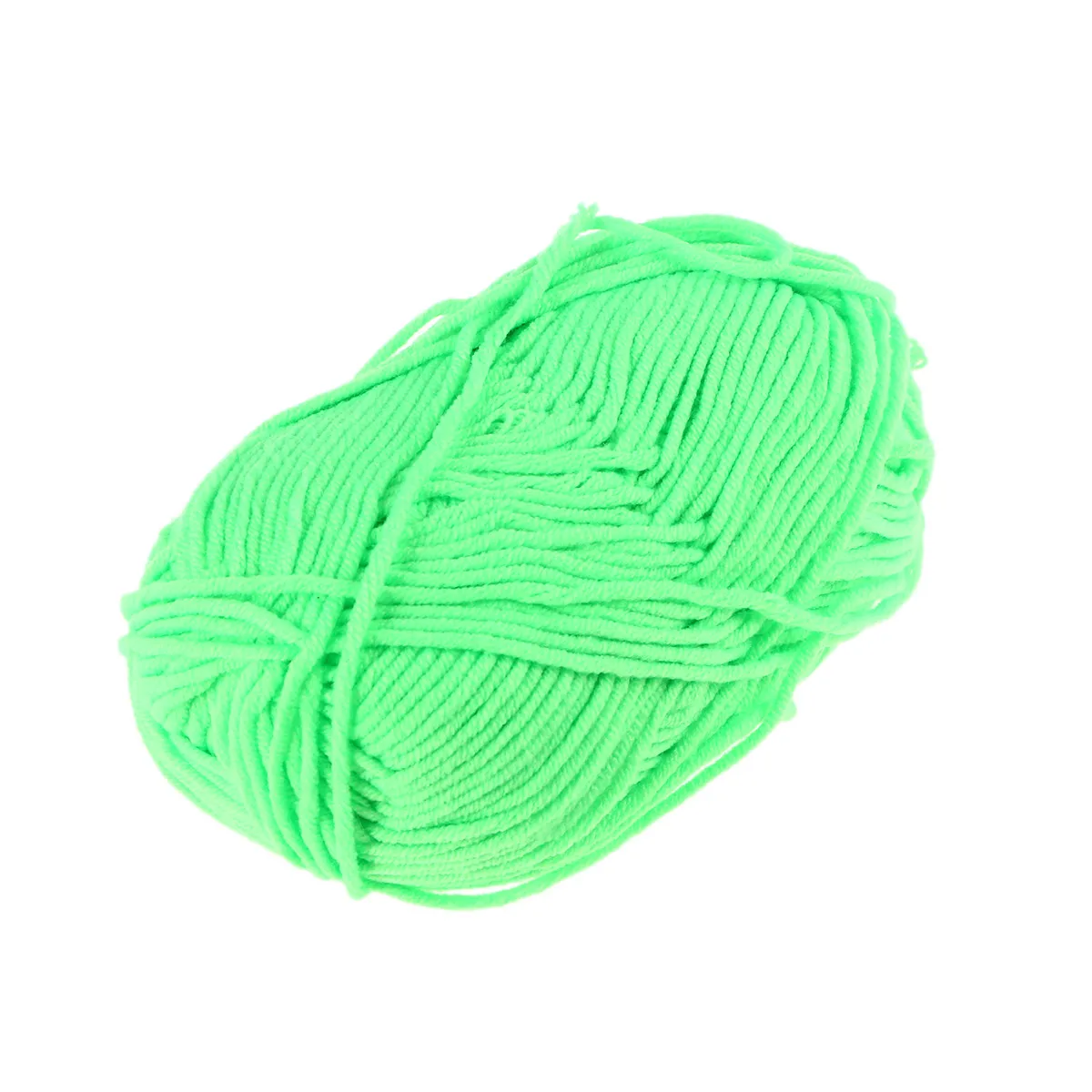 

50G Milk Cotton Yarn Chunky Handwoven Craft Yarn for Scarves Shawls Gloves Sweaters Warm Feel Fluorescent Green