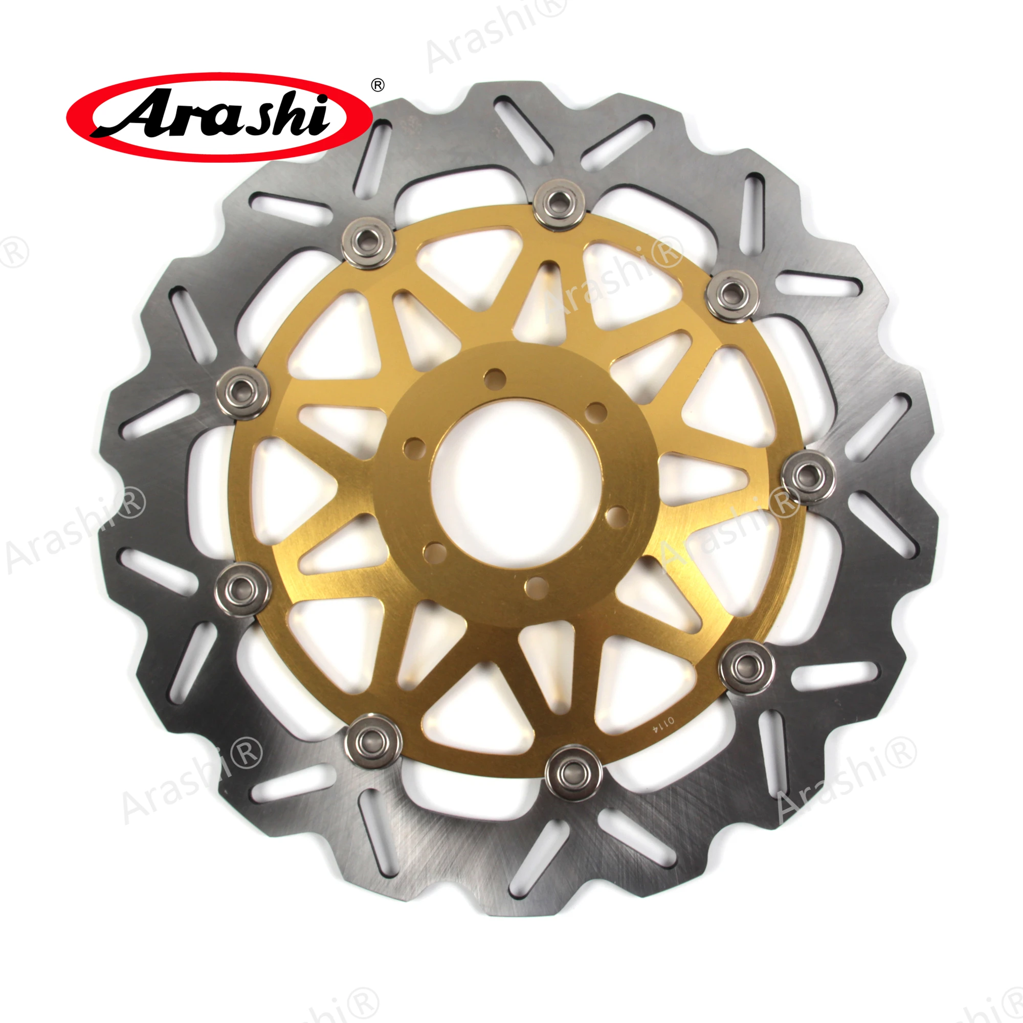 Arashi 1 Set For DUCATI MONSTER 900 1993 - 2004 CNC Floating Front Rear Brake Disc Brake Rotors 1994 1995 1996 1997 1998 1999