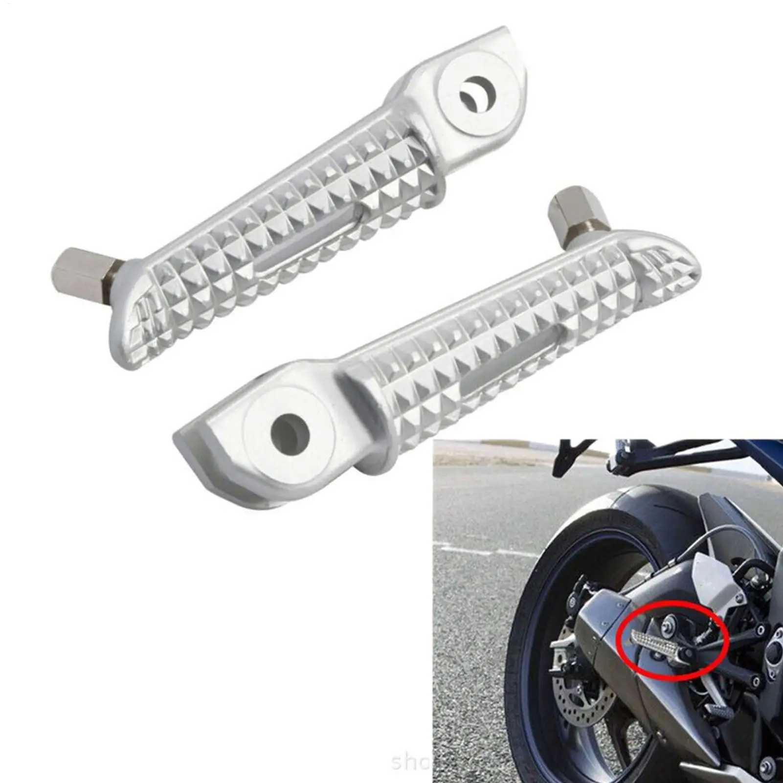 

For Triumph Daytona 675 Replica Racing Car 2006-2016 Motorcycle Pegs Dirtbike Front Pedals Multifunctional Motorcycle Front