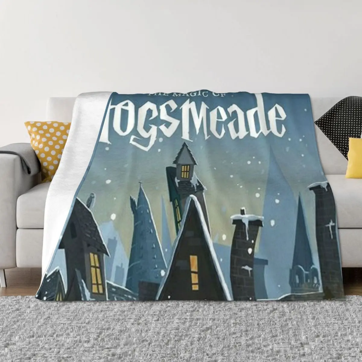 

hogsmeade Throw Blanket Retros warm winter warm for winter Sleeping Bag Blankets