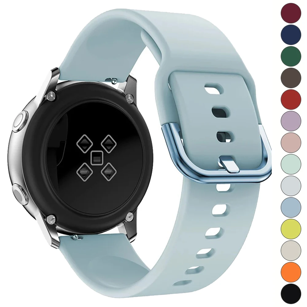 20 22mm Silicone Strap For Huawei Watch GT Runner 2/GT6 Pro GT5 Pro 46mm Bracelet For Huawei Watch GT6 5 4 46mm GT3 2 42mm Band