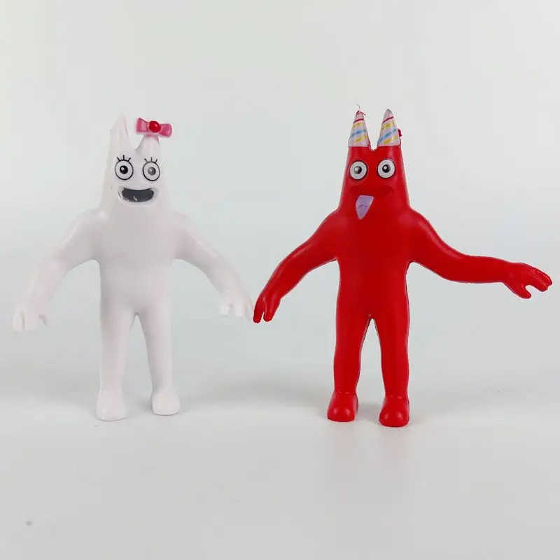 Gioco a mano da giardino di vendita caldo, bambola mostro, cartone animato, ornamenti circostanti, scatola cieca, regalo di compleanno