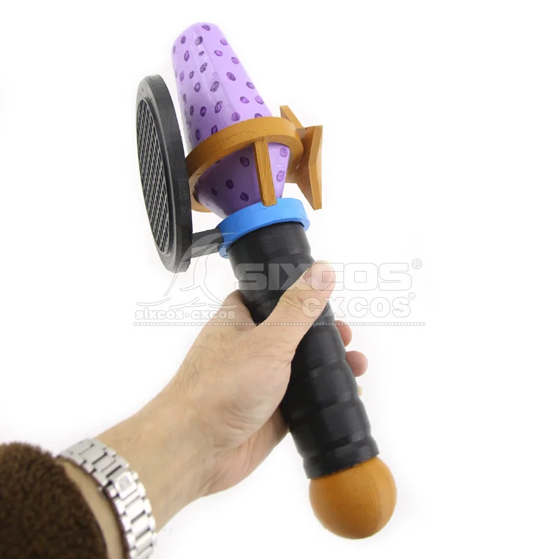 Nuevo juego Brawl Stars Janet mochila tocado micrófono Cosplay Prop para Halloween Navidad fiesta eventos Accesorios