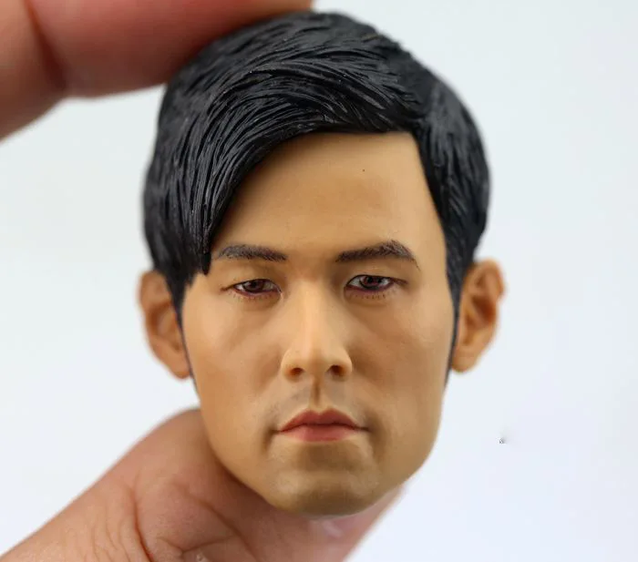 

1/6 Scale Jay Chou Head Sculpt Asian Heavenly Kings Head Carving Model for 12in Phicen Tbleague Action Figure Toy