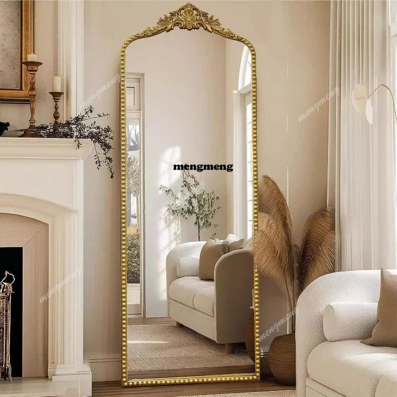360 Degree Mirror for Bedroom Whole Body Mirror Flower Knows Children's Room Decoration Man Store Home Decor Living Room Items