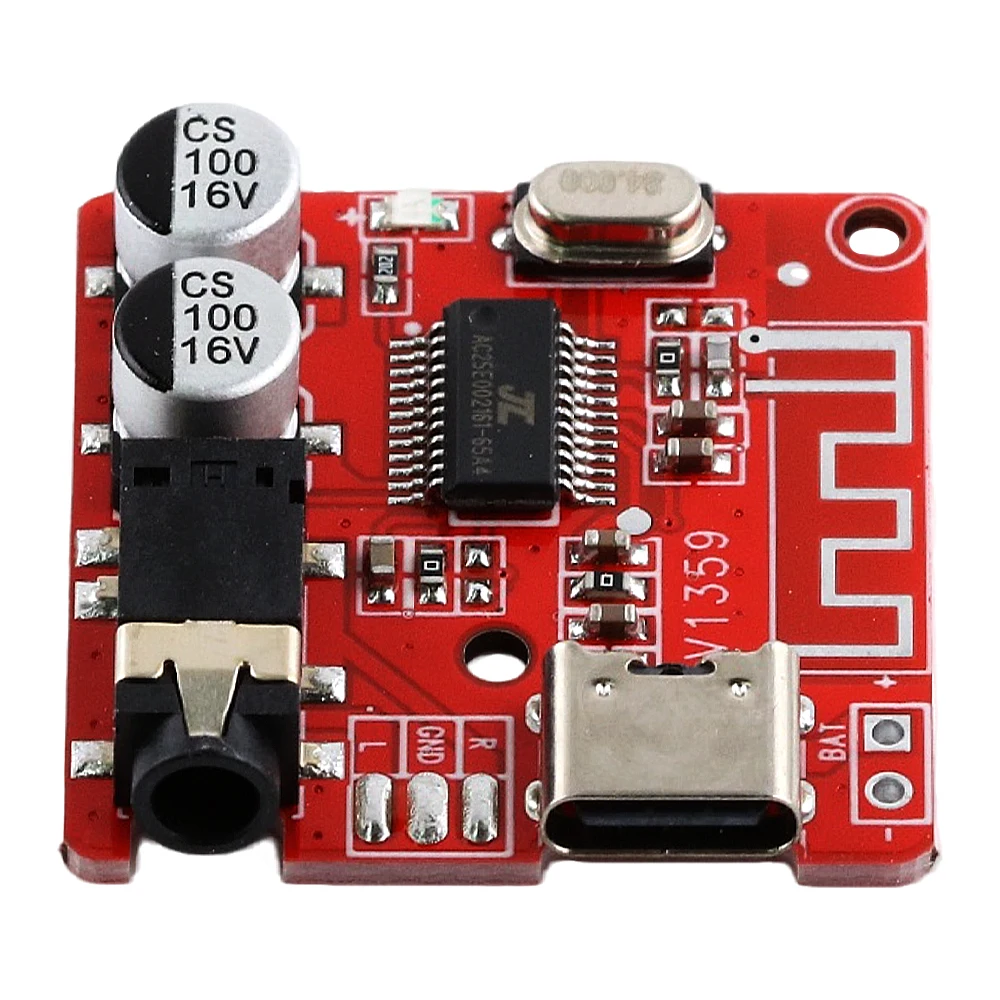 MP3 Bluetooth Decoder Board Lossless in-car Speaker Amplifier Module Bluetooth 4.1 Circuit Board XY-BT-Mini Type-C