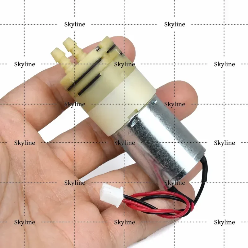 DC5V-7.4V 6V 1.8W Miniature 370 Water Pump Diaphragm Pump Self-Priming Pump 600ml Min