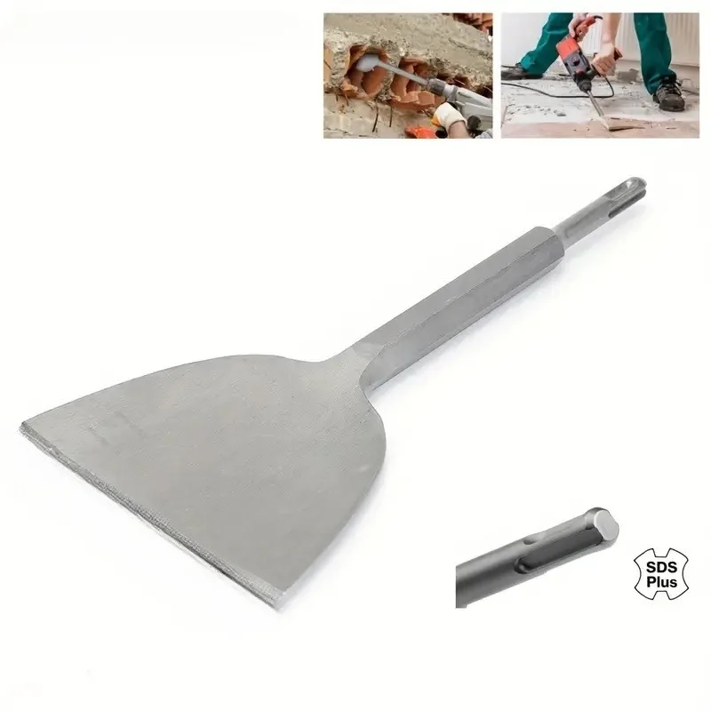 مقبض دائري إزميل كبير رقيقة جدا شقة مجرفة الاسمنت حوض مجرفة مقبض دائري مثقاب طرق كهربائي بت مجرفة إزميل