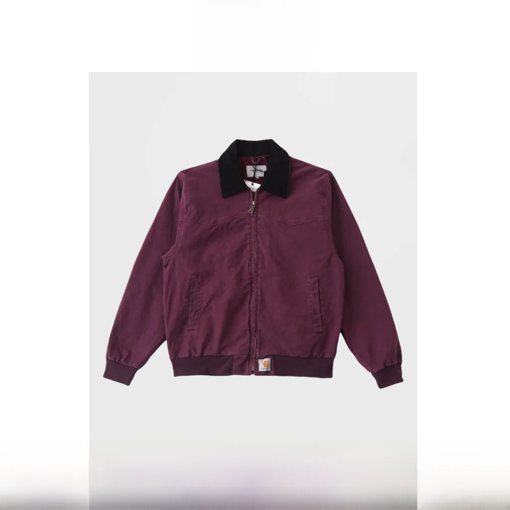 

Humans Mades Canvas Workwear Jaet Zipper Collar Thin Autumn Men's Outerwear Long Sve Chinese Brand Faionable Coat