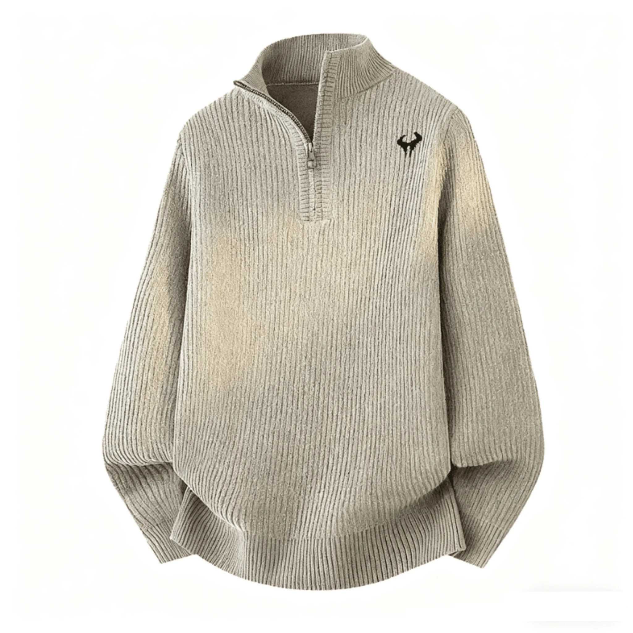 

2025 New Men Hoodie Half Zip Autumn Winter Thickened Casual Streetwear Trendy Top Versatile Mens Hoodie For Male