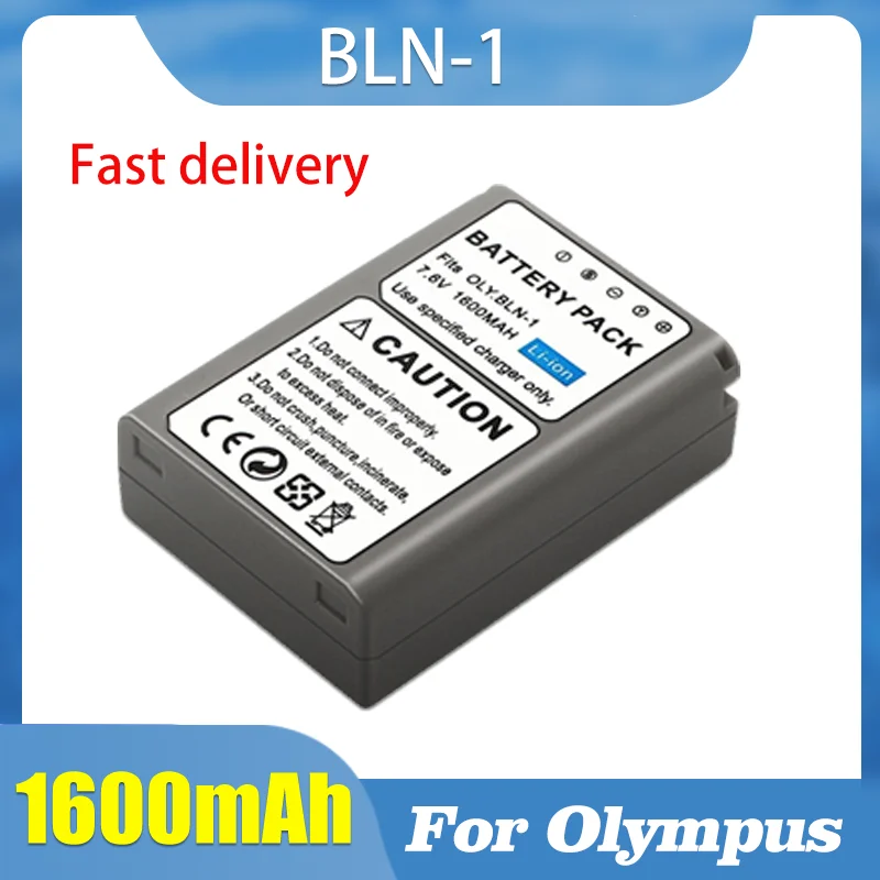 BLN-1 BLN 1 PS-BLN1 Camera Battery + Charger for Olympus E-M1 E-M5 E-M5M2 E-P5 OM-D Olympus Pen F PEN E-P5 HLD-6