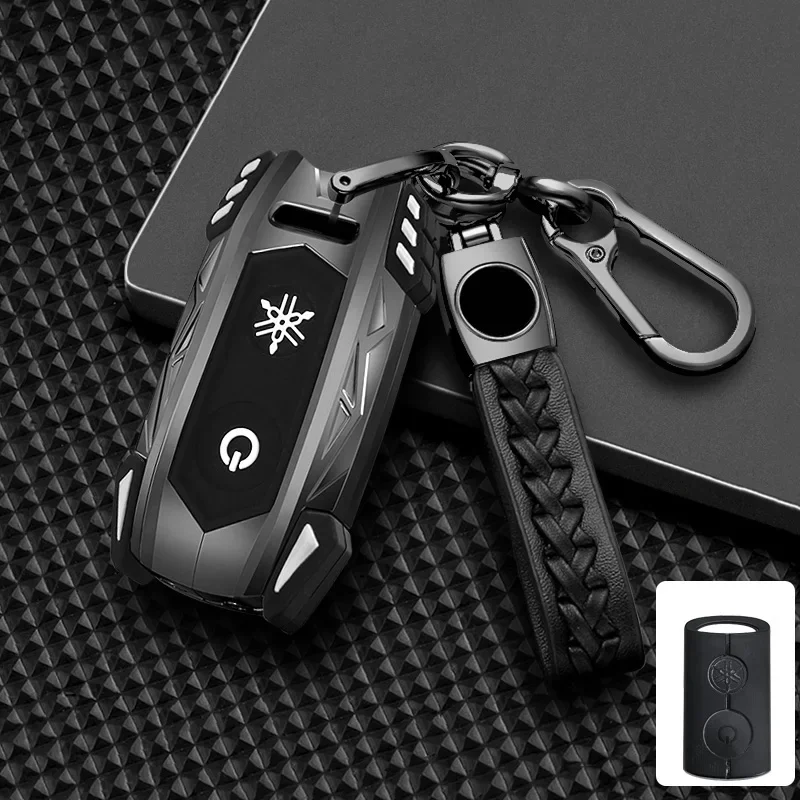 Zinc Alloy Motorcycle Key Case Cover For YAMAHA XMAX 300 125 X MAX 250 400 2017 - 2020 XMAX250 XMAX300 XMAX125 Shell Accessories