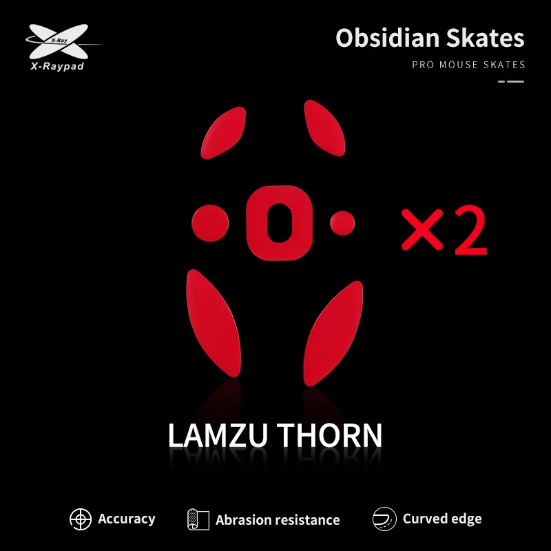 X-Raypad Obsidian Control Skates for LAMZU THORN