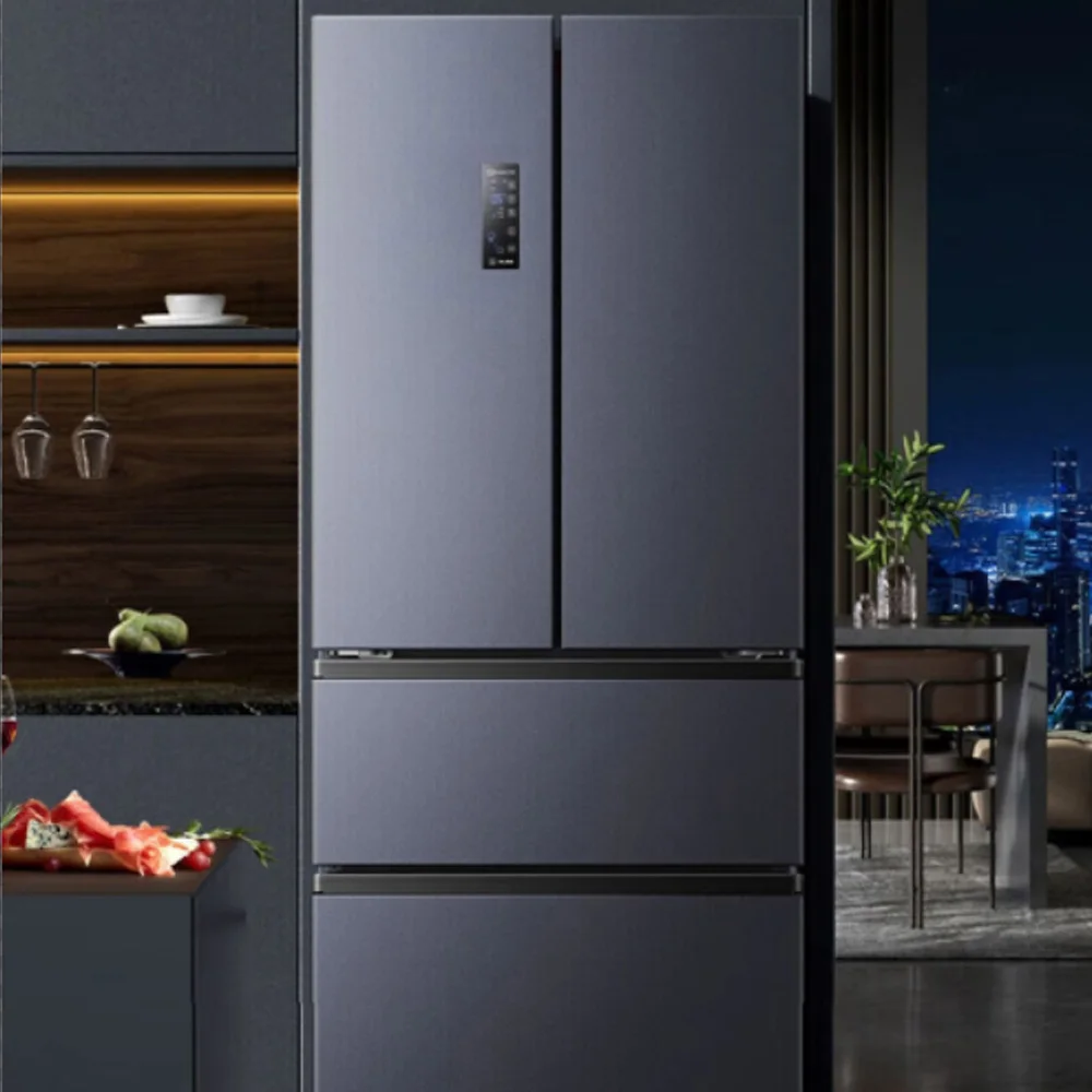 

525L French Style Multi-door Four-door First-level Energy Efficiency Inverter Air-cooled Frost-free Household Refrigerator