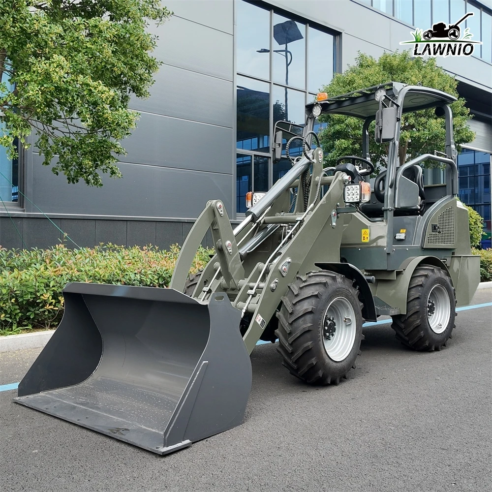 Agent Distributor Recruitment Electric Loader Quick Hitch  Suitable for Narrow Spaces Greenhouse Use Wheel Loader