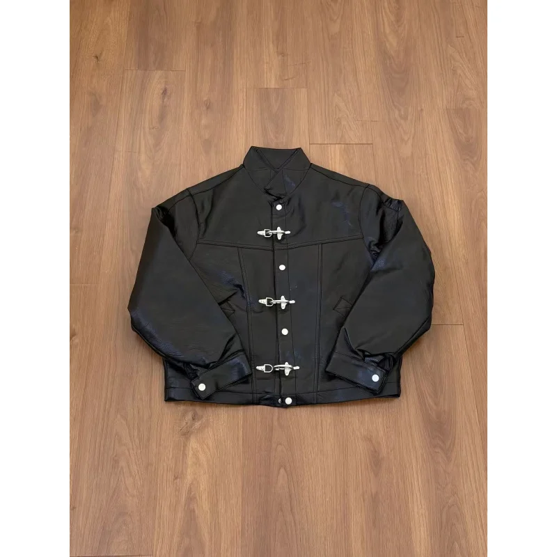 

EMEEasy Success Color Block Винтаж Ретро Пряжка в виде самолета Текстура личи Кожа Feel Ниша Высококачественное ощущение 25Зимняя хлопковая подкладка