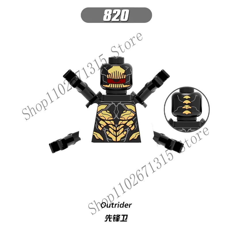 BEAST KINGDOM Iron Man Spider-Man Captain America Loki Bausteine Cartoon-Charaktere Geburtstagsgeschenk Spielzeug für Kinder