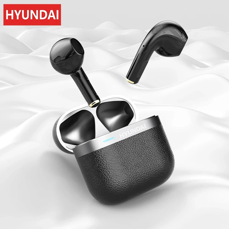 Choice HYUNDAI HY-T02 Pro Wireless Earphones Bluetooth 5.4 Low Latency Gaming Headset Sport Headphones HD Call Earbuds with Mic