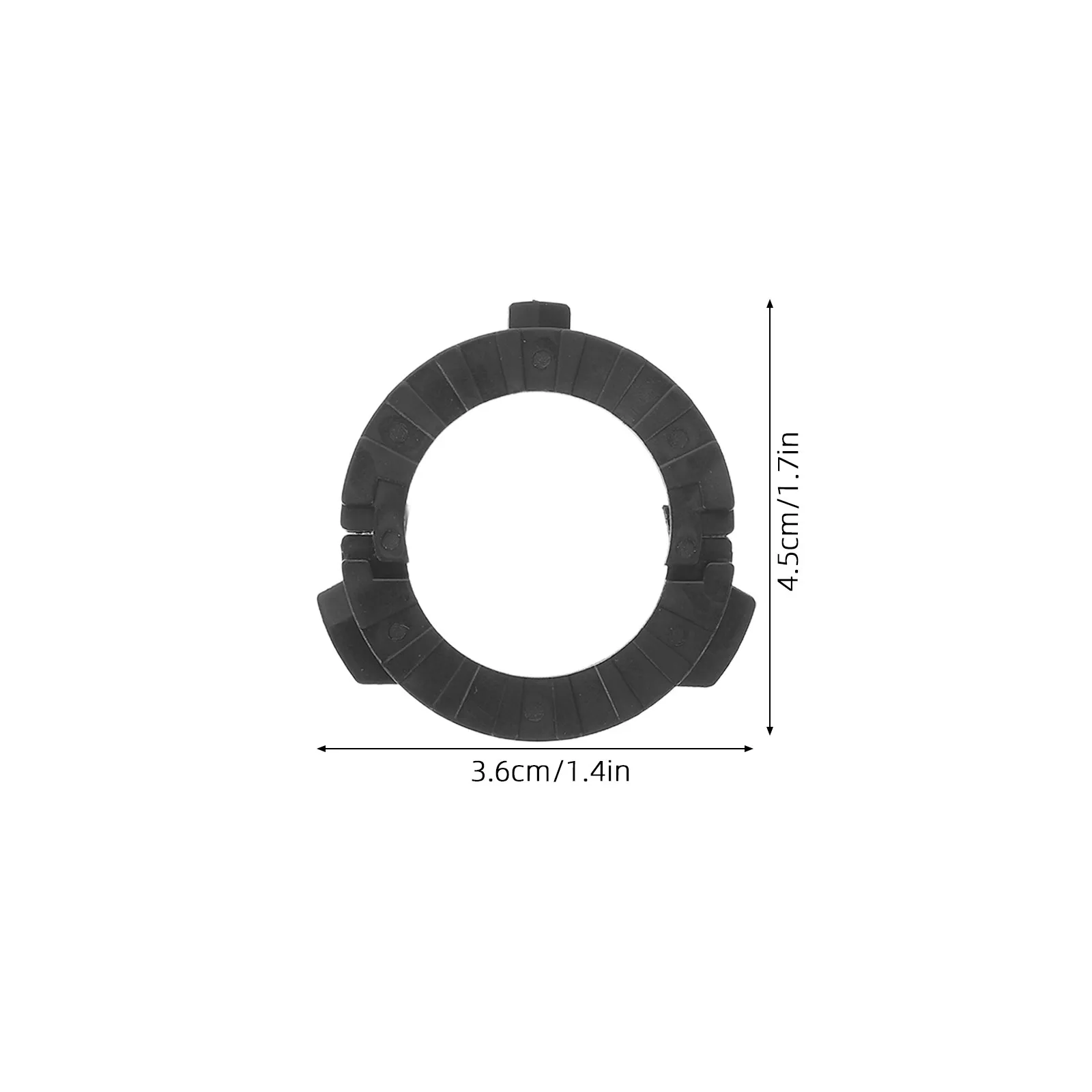 5Pcs Plastic Headlamp Bulb Retainer Euro Standard Car Light Bulb Holder Base Adapter Vehicle Headlight Snap Ring Replacement