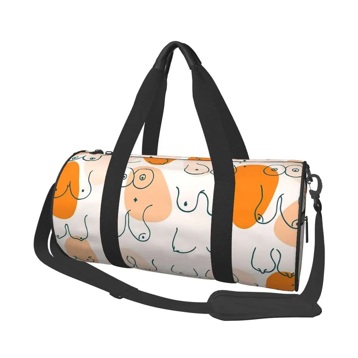 

Большая спортивная сумка с геометрическим рисунком и красивой грудью, многофункциональная дорожная сумка Duffle, сумки для фитнеса