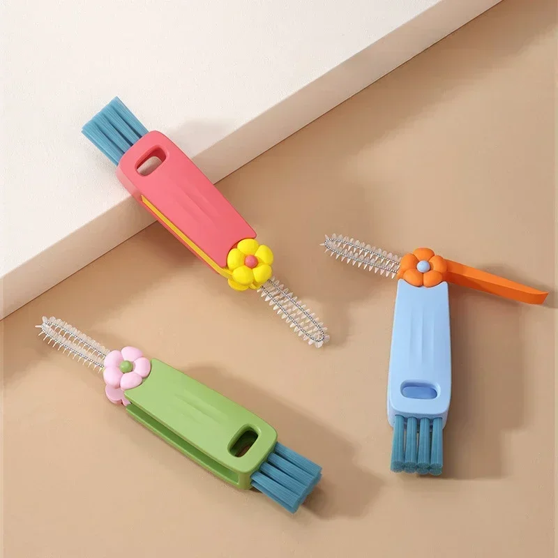 

Multifunctional Cleaning Brush Rotatable Cup Brush Bottle Cleaning Brush Kitchen Accessory Gap Cleaner