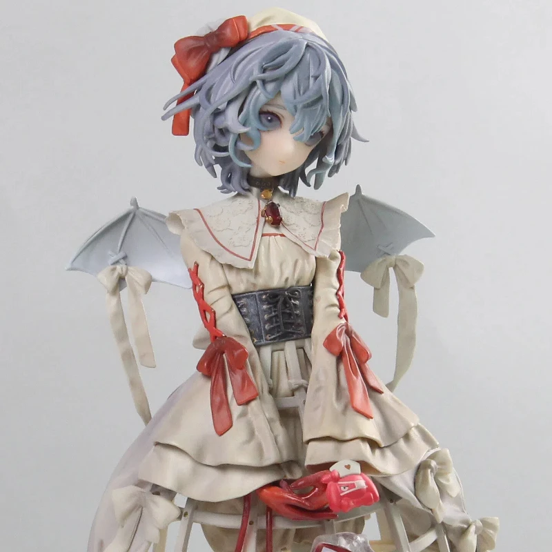 

Anime Touhou Project Remilia Scarlet Collectible Figure Short Hair Girl Model Statue Desktop Decor Toy Gift For Fans Collectors