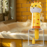 【Hot Cake】Cat Automatic Foam Soap Dispenser Cordless Pet Bath Cleaning Electric Dog Shampoo Foam Machine Pet Sprayer Supplies
