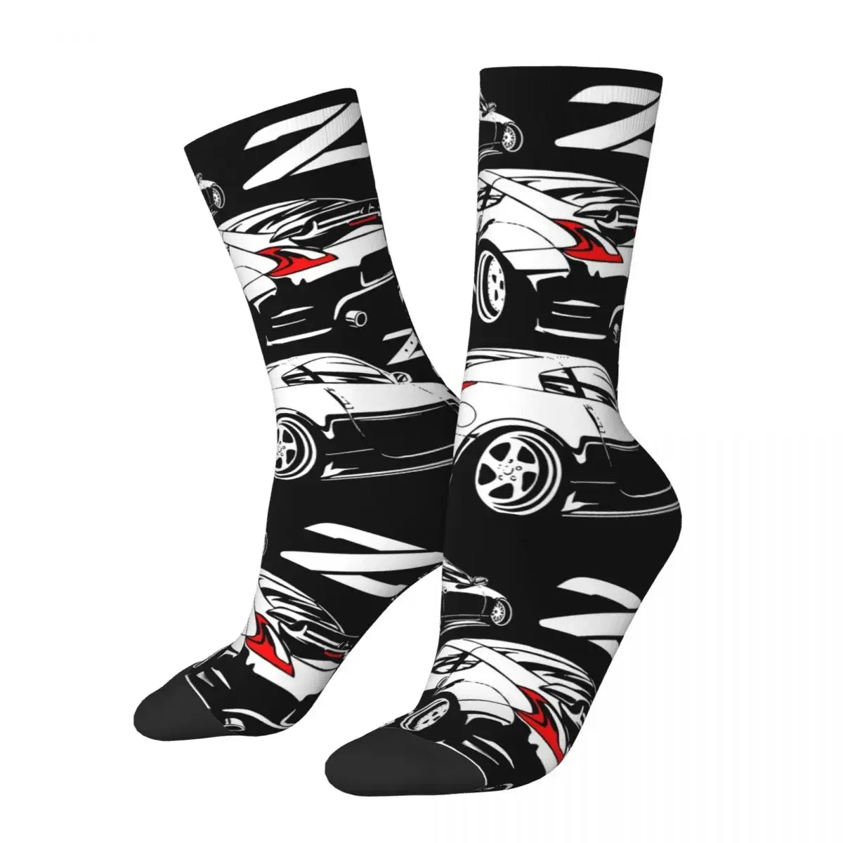 Z Family. 350z 370z 300zx Socks Harajuku High Quality Stockings All Season Long Socks Accessories for Unisex Birthday Present