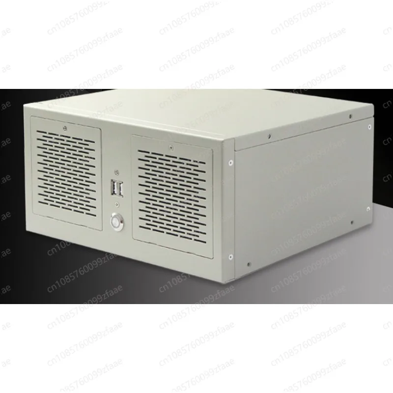 Mini industrial control chassis Wall mounted multi-COM port itx main board FLEX power supply 2 device server