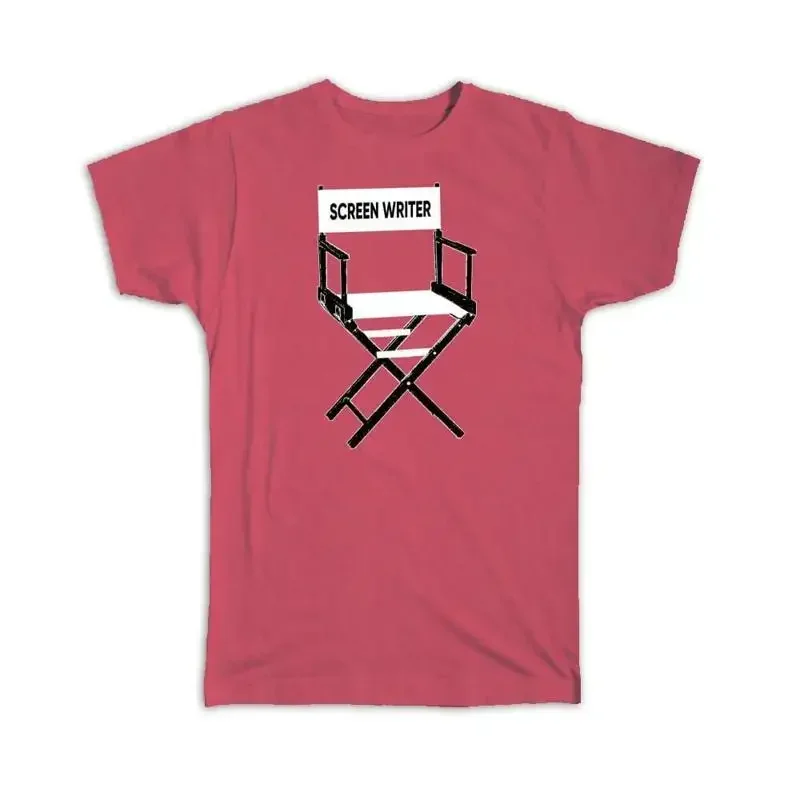 For Best Screenwriter Movie Production Studio Writer Film Chair T shirt