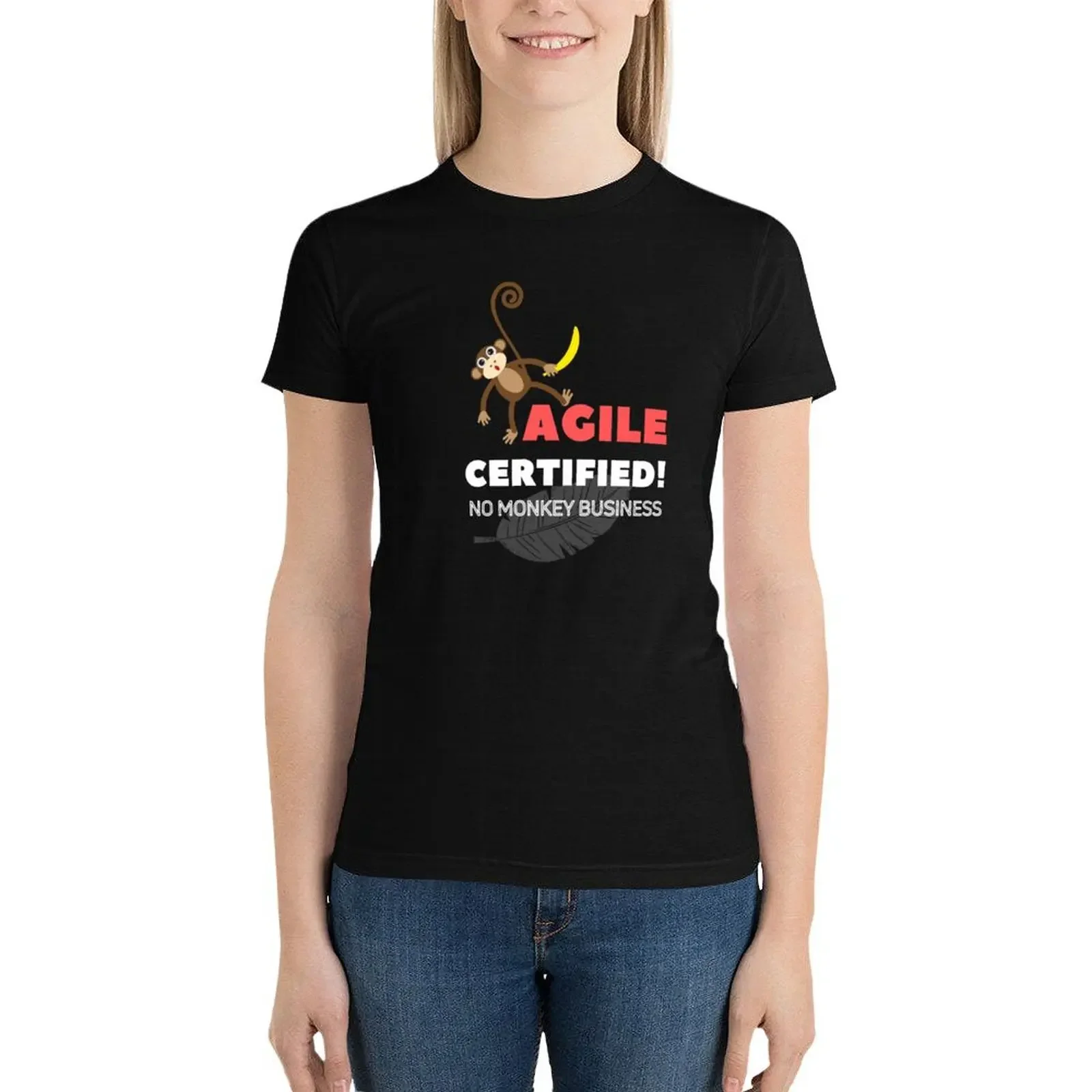 Agile Certified Project Managers T-Shirt vintage clothes cute clothes graphics funny luxury designer clothing Women