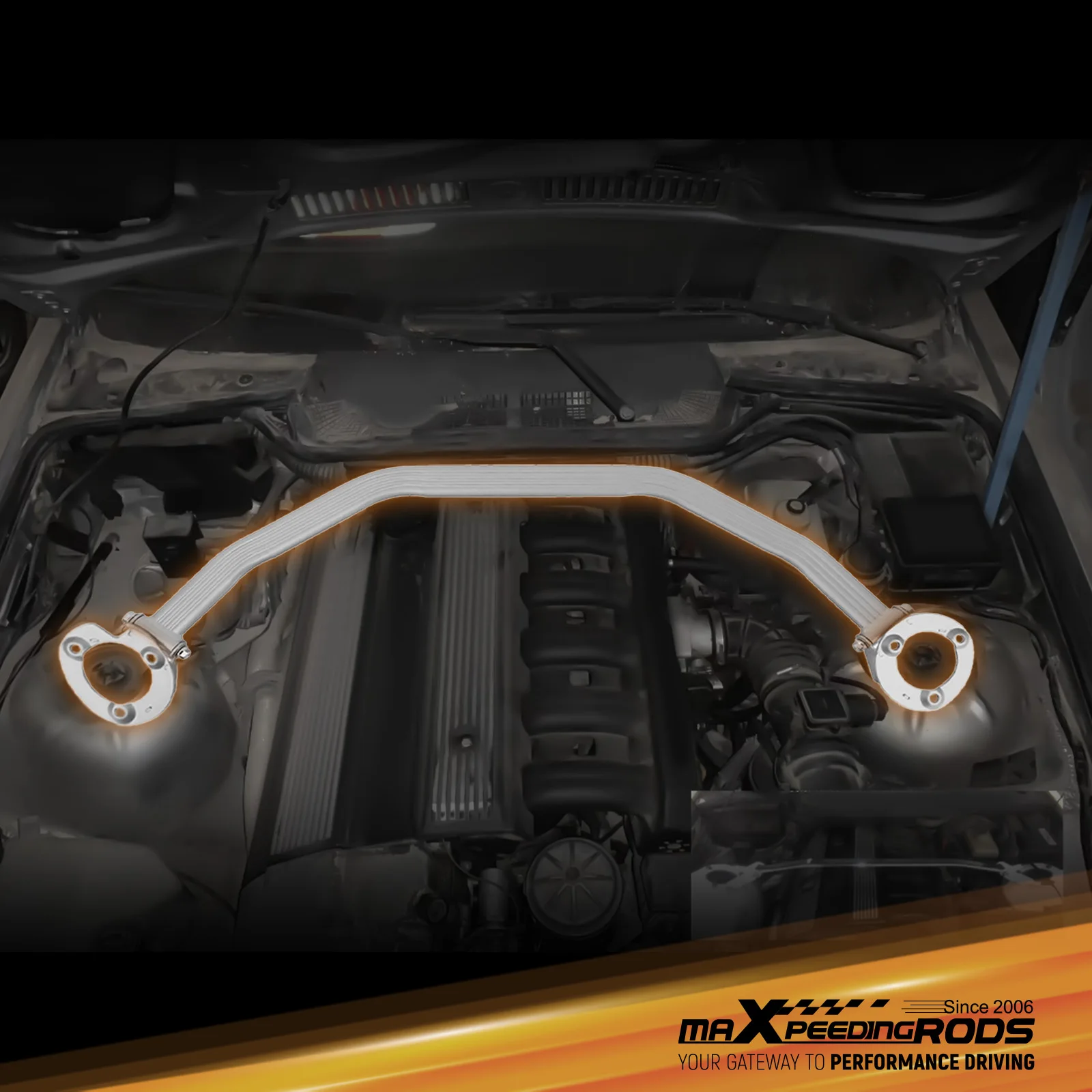 طقم دعم برج الدعامة الأمامية العلوية لسيارة BMW 3 Series E36 1992-1998 #2