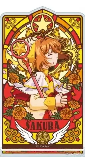 Card Captor Sakura Anime Acrylic Stand Kinomoto Sakura Tomoyo Daidouji Desktop Display Room Decoration Accessories Collection