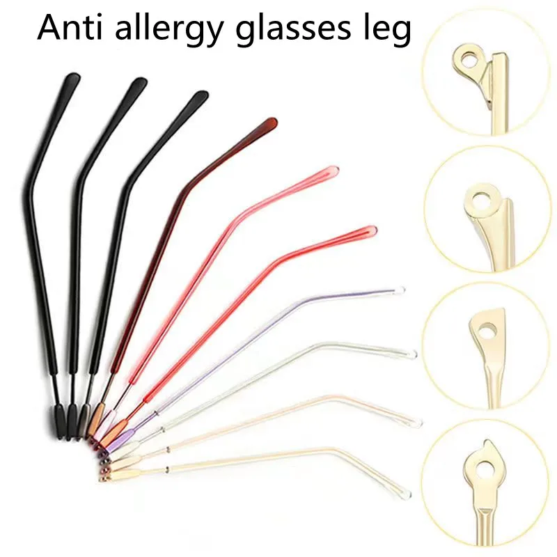 

Glasses legs glasses legs glasses accessories a pair of general-purpose metal glasses legs anti allergy replacement glasses legs