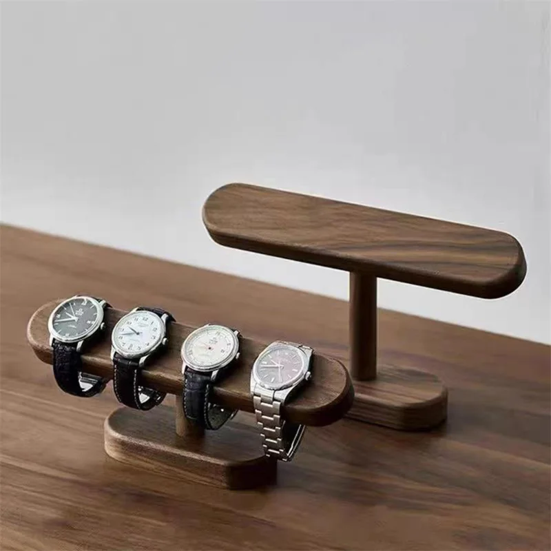 

Upscale Watch Bracket Creative Home Decoration Wooden Watch Storage Rack Watch Display Shelf For Trade Show