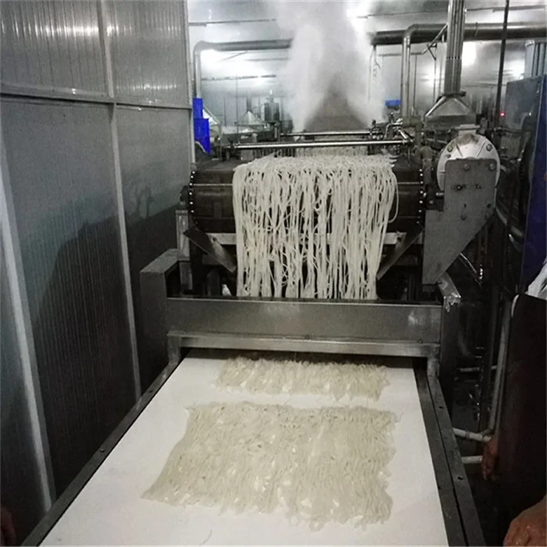 대규모, 쌀국수, 생산 라인, 완전 자동, 신선한 습식, 크로스브리지 쌀국수, 광린