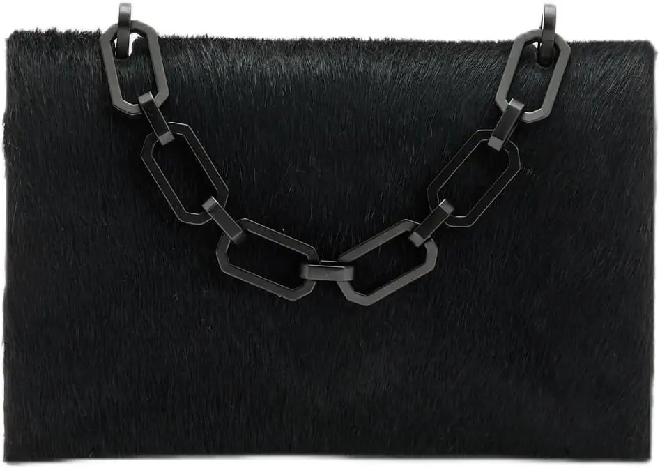 

AllSaints Women's YUA LUXE CLUTCH Black One Size