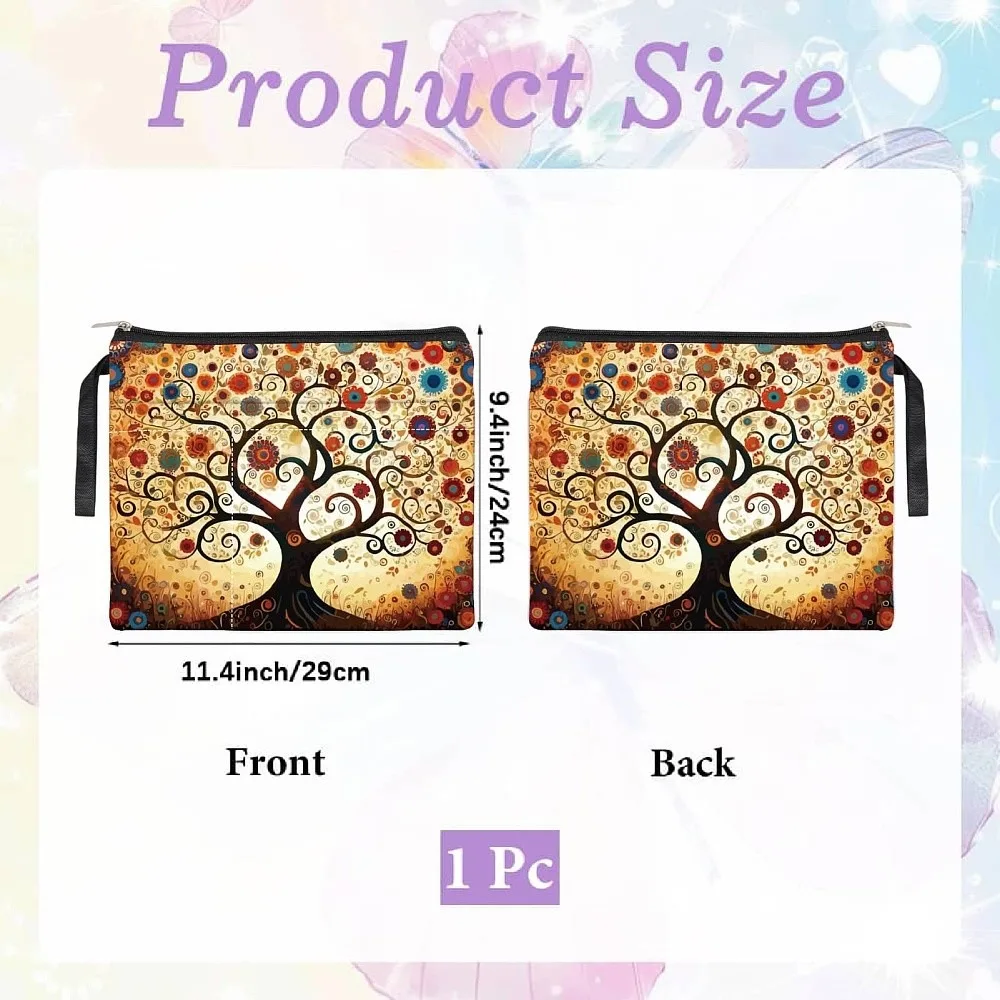 Polyester Book Cover Notebook Wraps Rectangle Tree 290x240mm