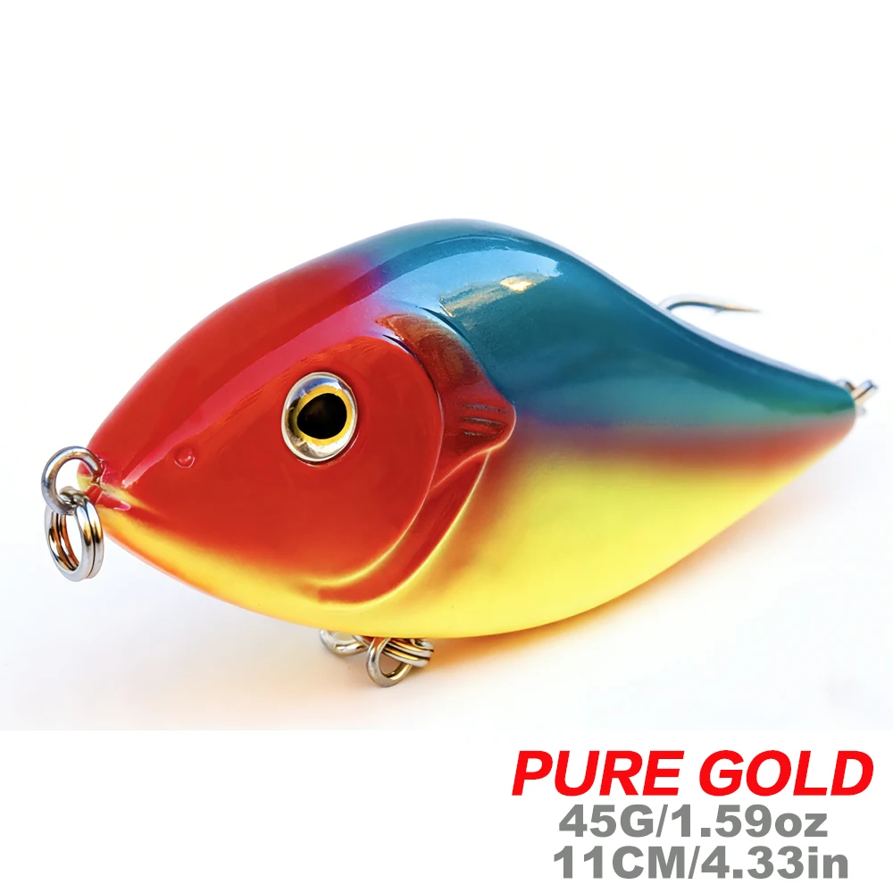 

1 шт. рыболовные приманки VIB Jerkbaits 100 мм 45 г искусственные твердые приманки переменные тонущие воблеры Leurre Pesca щука рыболовные снасти