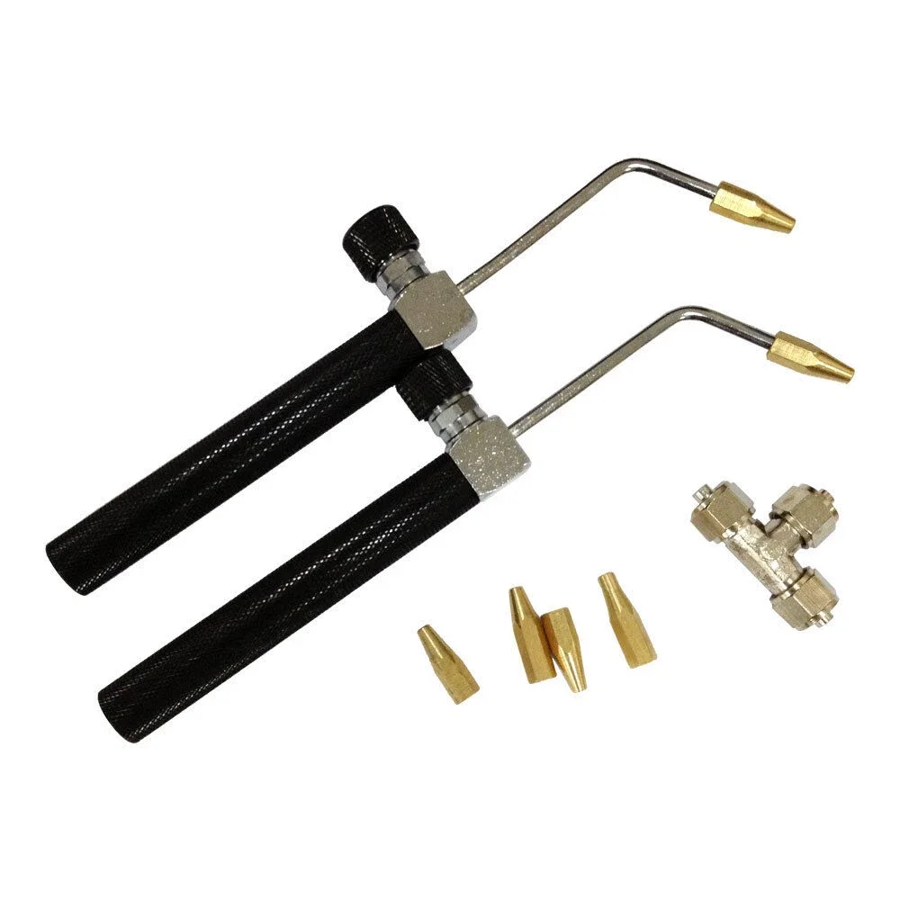 ماكينة تلميع الأكريليك 800 وات 150 لتر مولد لهب الهيدروجين الأكسجين + 2 مشاعل غاز مجانية #4