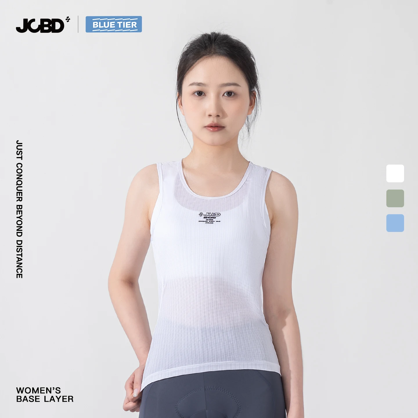 

JCBD женская велосипедная базовая рубашка без рукавов для гонок на велосипеде, впитывающая влагу рубашка, удобная дышащая велосипедная майка