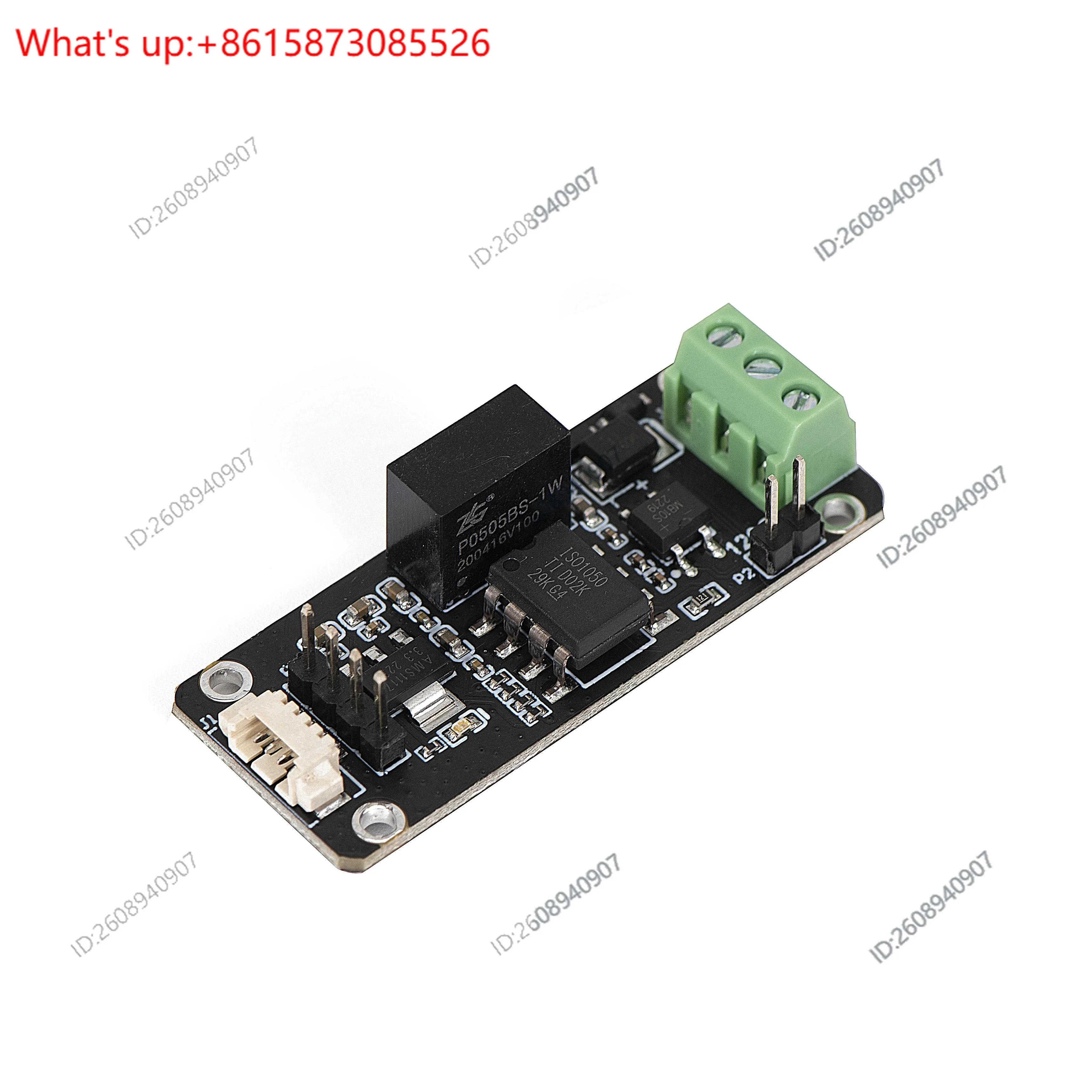 1PCS   ISO1050 Isolated CAN Bus Communication Module 2500V Electrically Isolated Industrial CAN Transceiver