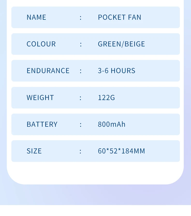 صيف جديد سوبر عالية السرعة 4-Speed مصباح ليد يده مروحة كهربائية قابلة للشحن Miniair مروحة التبريد USB مروحة منزلية سيارة فندق