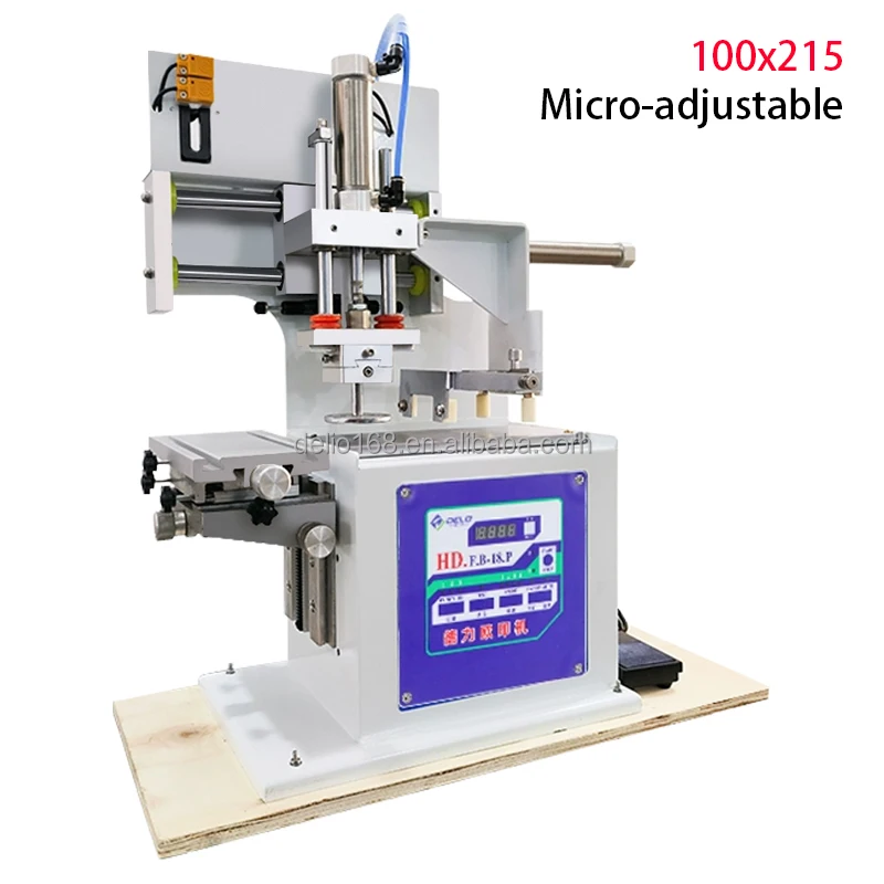 

Mini Single-Color Semi-Automatic Pad Printing Machine for Paper Label Printing with Automatic Grade Motor Gear Core Components